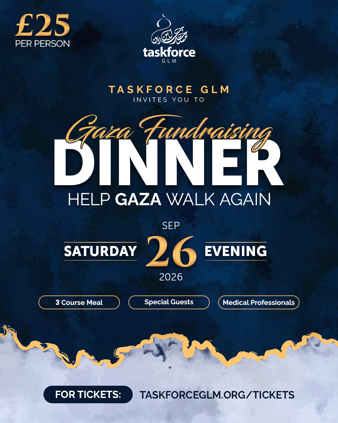 Gaza Fundraising Dinner - Help Gaza Walk Again