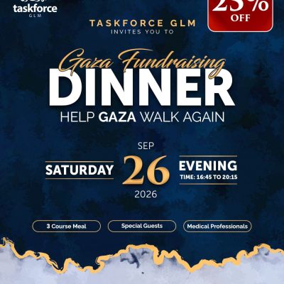 Gaza Fundraising Dinner - Help Gaza Walk Again